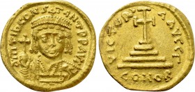 TIBERIUS II CONSTANTINE (578-582). GOLD Solidus. Constantinople.