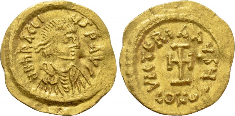 HERACLIUS (610-641). GOLD Tremissis. Constantinople. 

Obv: δ N ҺRACLIЧS P AVG...