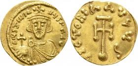 JUSTINIAN II (First reign, 685-695). GOLD Semissis. Constantinople.