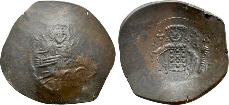 LATIN RULERS OF CONSTANTINOPLE. Small module trachy. Thessalonica. 

Obv: Chri...