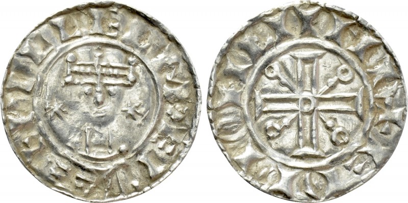 FRANCE. Normandie. William II Rufus (1087-1100). AR Penny. Voided Cross type. 
...