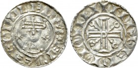 FRANCE. Normandie. William II Rufus (1087-1100). AR Penny. Voided Cross type.