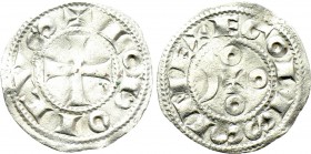 FRANCE. Provincial. Angouleme. Time of Guillaume V-Hugues I (1170-1245). Denier. La Marche. Struck in the name of Louis VII, VIII, or IX.