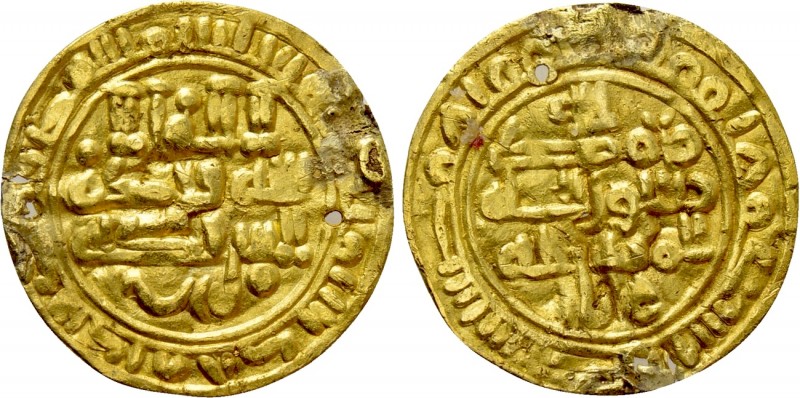 ISLAMIC. Abbasid of Yemen. Al-Muti' (AH 334-363 / 946-974). Dinar. "Aththar". Co...