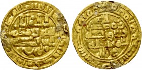 ISLAMIC. Abbasid of Yemen. Al-Muti' (AH 334-363 / 946-974). Dinar. "Aththar". Contemporary East African imitation with blundered date.