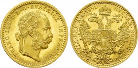 AUSTRIA. Franz Joseph I (1848-1916). GOLD Dukaten (1951). Wien (Vienna). Restrike issue.