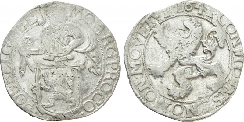 NETHERLANDS. Gelderland. Lion Dollar or Leeuwendaalder (1641). 

Obv: MO ARG P...