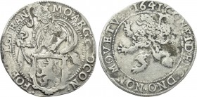 NETHERLANDS. Utrecht. 1/2 Lion Dollar or 1/2 Leeuwendaalder (1641).