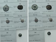 5 Greek Coins; Cilicia and Mysia.