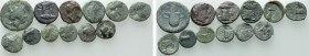 12 Greek Coins; Kotys etc.