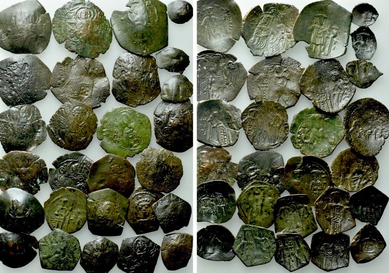 27 Byzantine Skyphates. 

Obv: .
Rev: .

. 

Condition: See picture.

W...