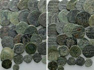 Circa 30 Byzantine Coins.