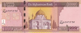 Afghanistan, 1.000 Afghanis, 2012, UNC, p77c