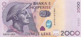 Albania, 2.000 Leke, 2012, AUNC, p74b