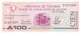 Argentina, 100 Australes, 1991, UNC, pS2715