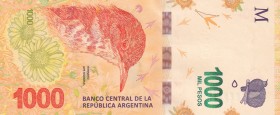 Argentina, 1.000 Pesos, 2017, UNC, p366