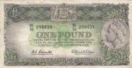 Australia, 1 Pound, 1953, FINE, p30
Very Rare