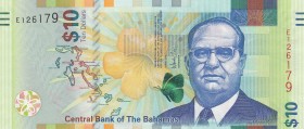 Bahamas, 10 Dollars, 2016, UNC, p79a