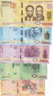 Burundi, 500-1000-2000-5000-10000 Francs, 2015, UNC, (Total 5 banknotes)
2015 SET