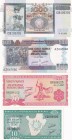 Burundi, 10-20-500-1.000 Francs, 2007/2009, UNC, (Total 4 banknotes)
10 Francs, 2007, p33e; 20 Francs, 2007, p27d; 500 Francs, 2009, p38e; 1.000 Fran...