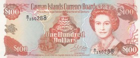 Cayman Islands, 100 Dollars, 1996, UNC, p20
Queen Elizabeth II. Potrait