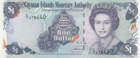 Cayman Islands, 1 Dollar, 2006, UNC, p33d
Queen Elizabeth II. Potrait