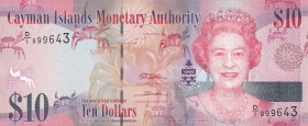 Cayman Islands, 10 Dollars, 2010, UNC, p40a
Queen Elizabeth II. Potrait