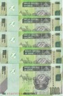 Congo Democratic Republic, 1.000 Francs, 2013, UNC, p101, (Total 5 consecutive banknotes)
There is a deck.
