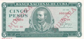Cuba, 5 Pesos, 1988, UNC, pCS22, SPECIMEN
Collector Series
