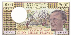 Djibouti, 5.000 Francs, 1979, UNC, p38c