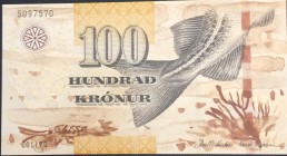 Faeroe Islands, 100 Kronur, 2002, UNC, p25