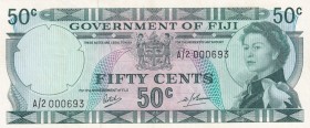 Fiji, 50 Cents, 1969, UNC, p58a
Low Serial