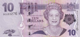Fiji, 10 Dollars, 2007, UNC, p111a
Queen Elizabeth II. Potrait