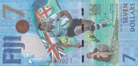 Fiji, 7 Dollars, 2017, UNC, p120a