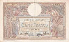 France, 100 Francs, 1939, VF(-), p86b
There are pinholes