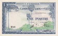 French Indo-China, 1 Piastre=1 Dong, 1954, UNC, p105