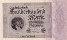 Germany, 100.000 Mark, 1923, UNC, p83a
