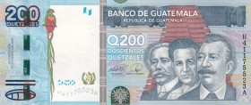 Guatemala, 200 Quetzales, 2009, UNC, p120
Signature Cleland