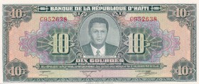 Haiti, 10 Gourdes, 1983, UNC, p242