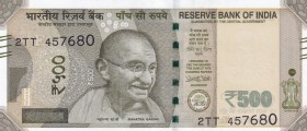 India, 500 Rupees, 2018, UNC, pNew