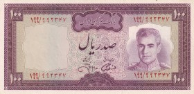Iran, 100 Rials, 1971/1973, UNC(-), p91c