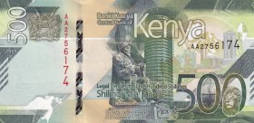 Kenya, 500 Shillings, 2019, UNC, pNew
There is a deck.