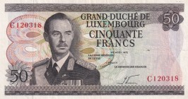 Luxembourg, 50 Francs, 1972, VF, p55a