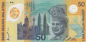 Malaysia, 50 Ringgit, 1998, UNC, p45
Commemorative banknote. Polymer banknote.