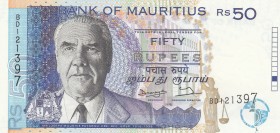 Mauritius, 50 Rupees, 1998, UNC, p43