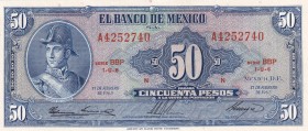 Mexico, 50 Pesos, 1965, UNC, p49p
