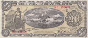 Mexico, 20 Pesos, 1914, AUNC, pS1113
Gobierno Provisional De Mexico
