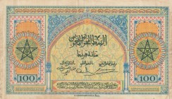 Morocco, 100 Francs, 1943, VF, p27a