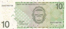 Netherlands Antilles, 10 Gulden, 2016, UNC, pNew