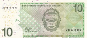 Netherlands Antilles, 10 Gulden, 2016, UNC, pNew